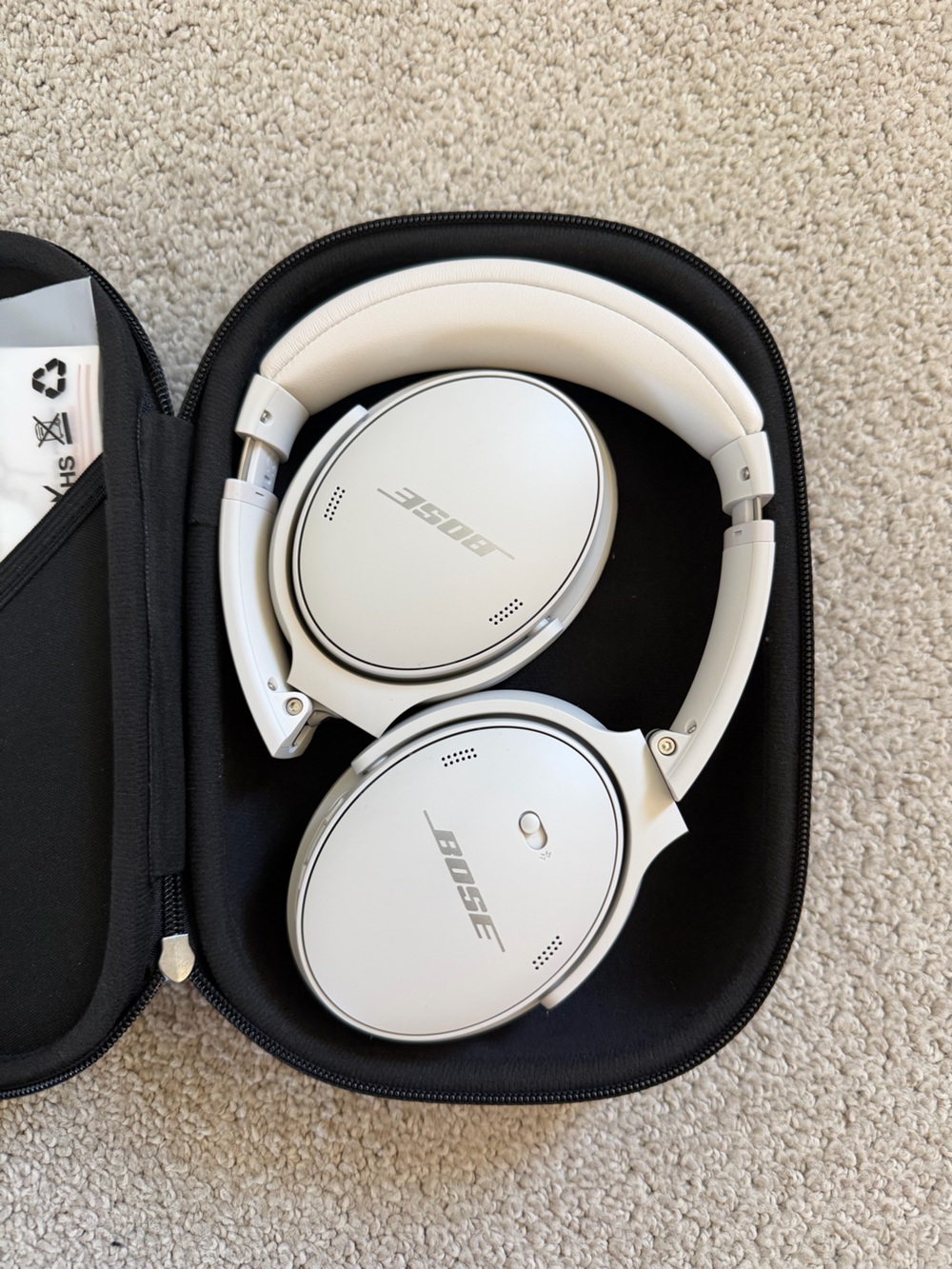 Bose QuietComfort Headphones - White Smoke